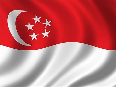 image of singapore flag